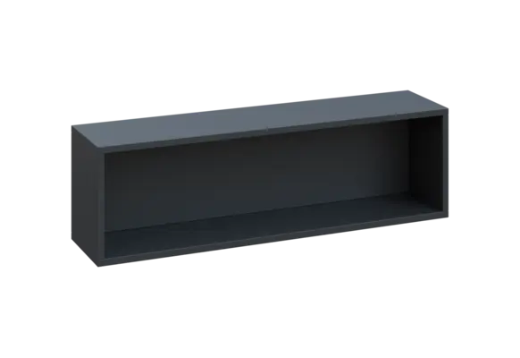 BPB - 100 police na zeď, 240x1000x300, antracit